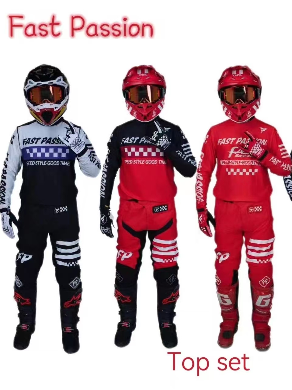 Motorcycle Gear For Woman - 2025 fastpassion for fox Motocross Gear