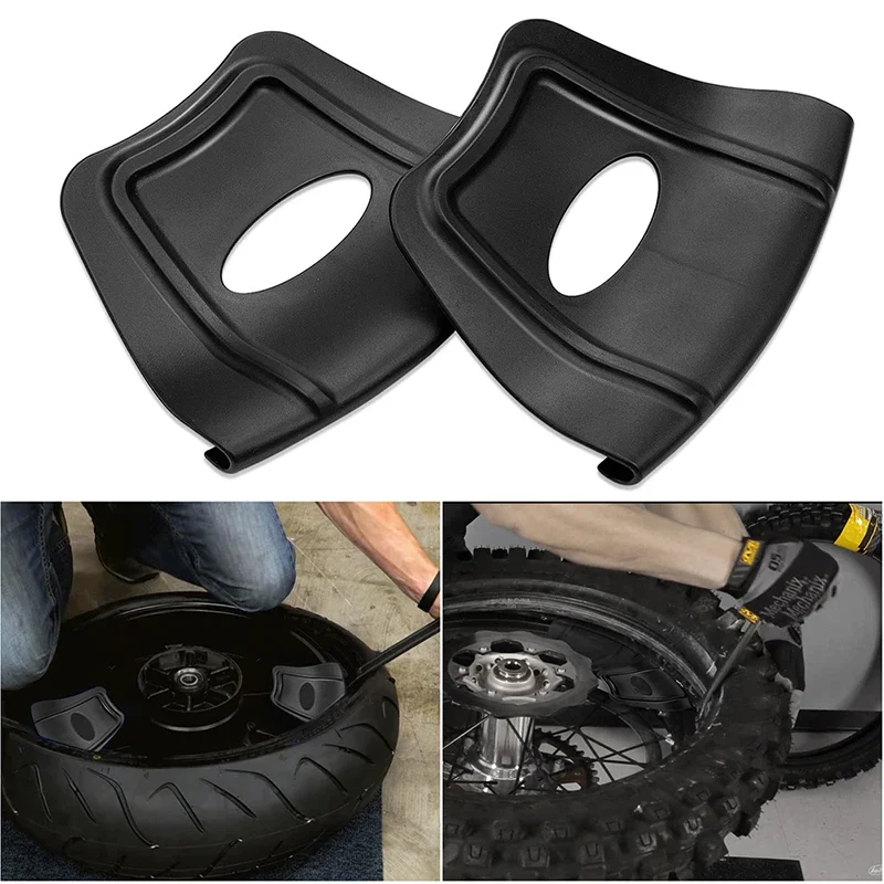 Motorcycle Gear Jammer - Universal Motorcycle Tire Changer Rim Protector