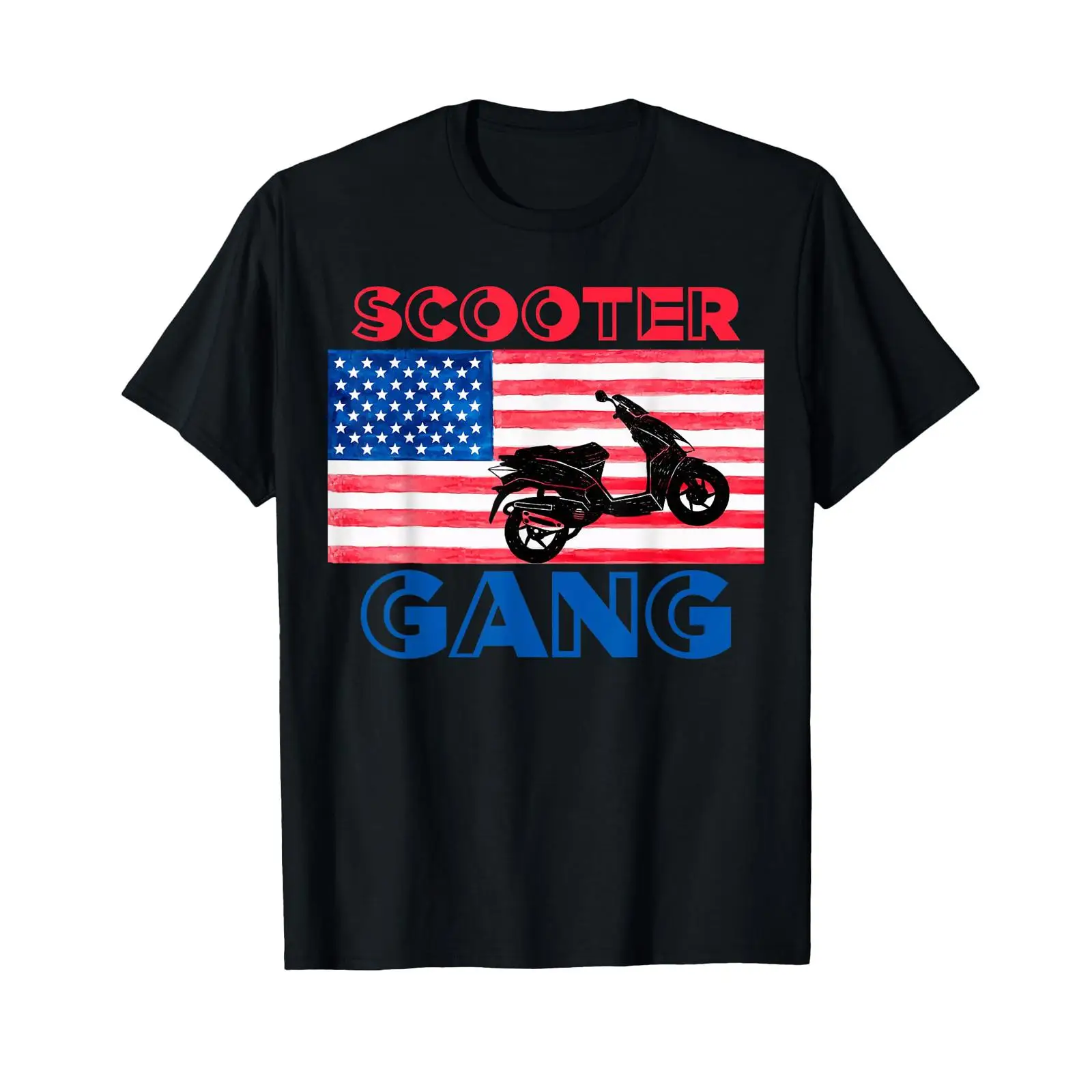Motorcycle Gear Wash - Scooter Gang Moped t Shirt American
