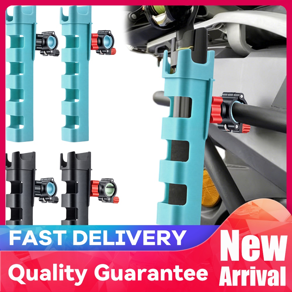 Motorcycle Gear Rack - 1Pcs 17-24mm Adjustable Rod Rack Bracket