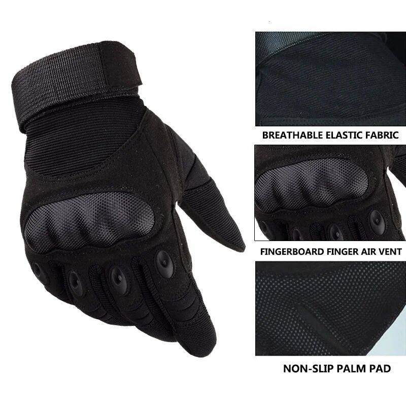 Anti-Skid Full Finger Tactical - đánh giá và giá Motorcycle Gear Gloves