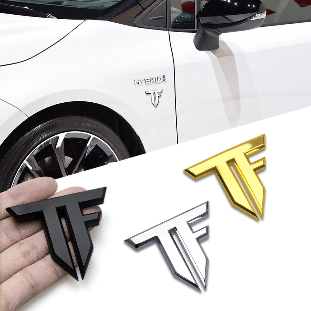 1pc 3D Metal TF Emblem Badge C - đánh giá và giá Motorcycle Gear Icon