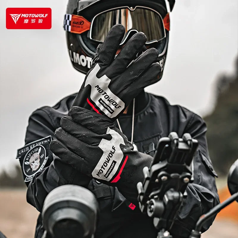 Autumn Winter Motorcycle Ridin - đánh giá và giá Motorcycle Gear Gloves