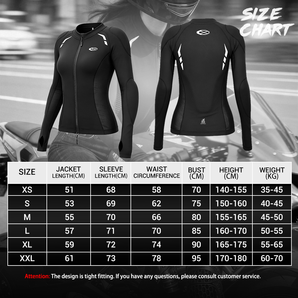 New Men Women Motorcycle Armor - đánh giá và giá Motorcycle Gear For Woman