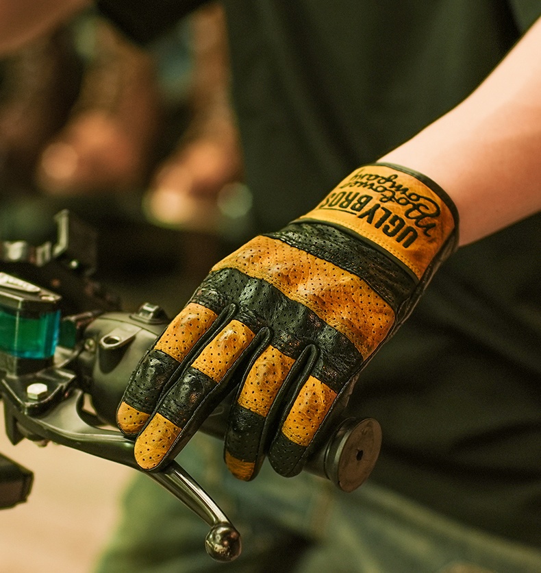 Uglybros Unisex  Genuine Leath - đánh giá và giá Motorcycle Gear Gloves