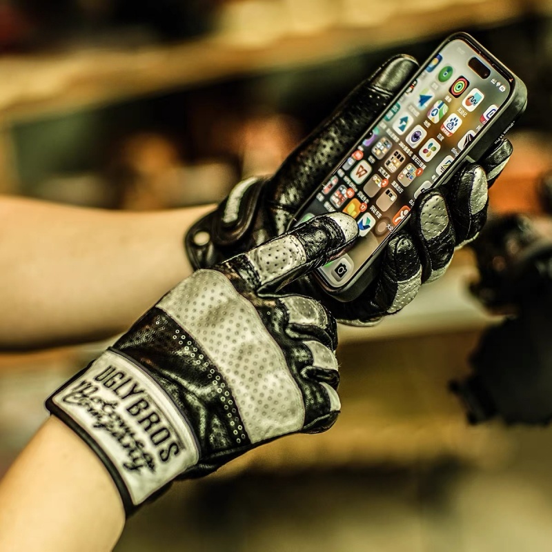 Uglybros Unisex  Genuine Leath - đánh giá và giá Motorcycle Gear Gloves