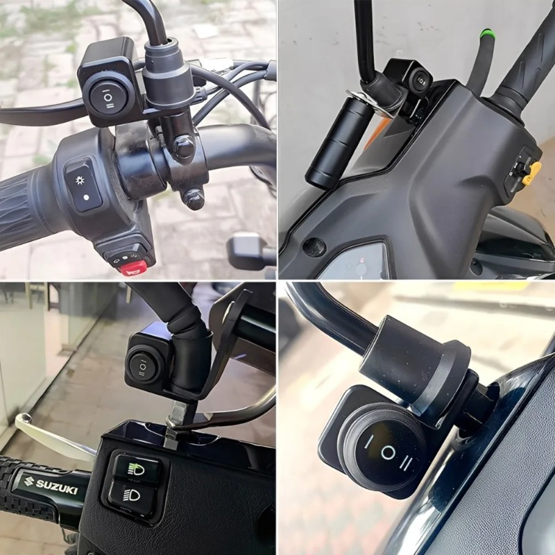 Motorcycle Light Switch Waterp - đánh giá và giá Motorcycle Gear Icon