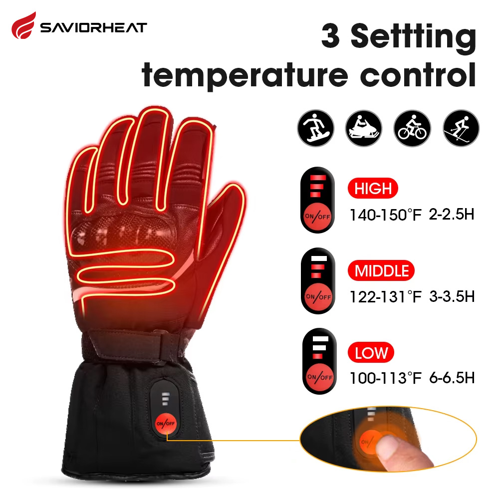 Savior Heat 100% Waterproof Mo - đánh giá và giá Motorcycle Gear Gloves