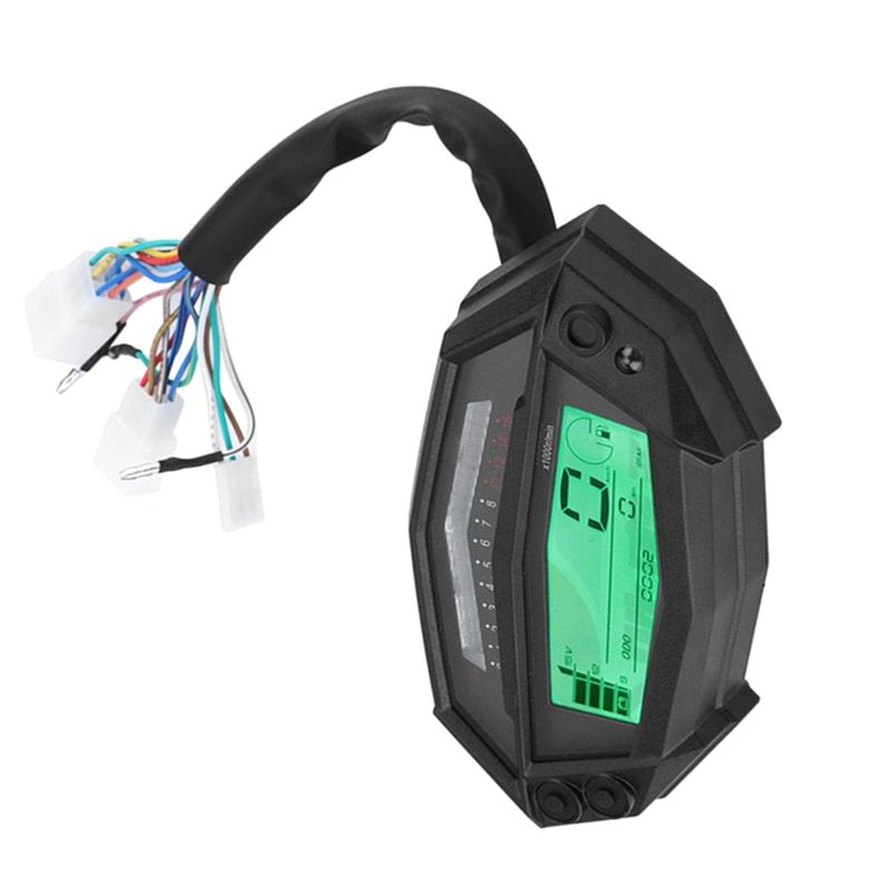 A30P-Motorcycle Gauge LCD Spee - đánh giá và giá Motorcycle Gear Icon