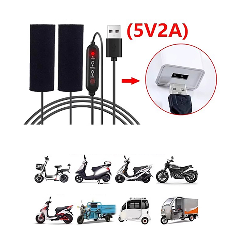 NEW 2PCS 5V 2A USB Electric Mo - đánh giá và giá Motorcycle Gear Icon