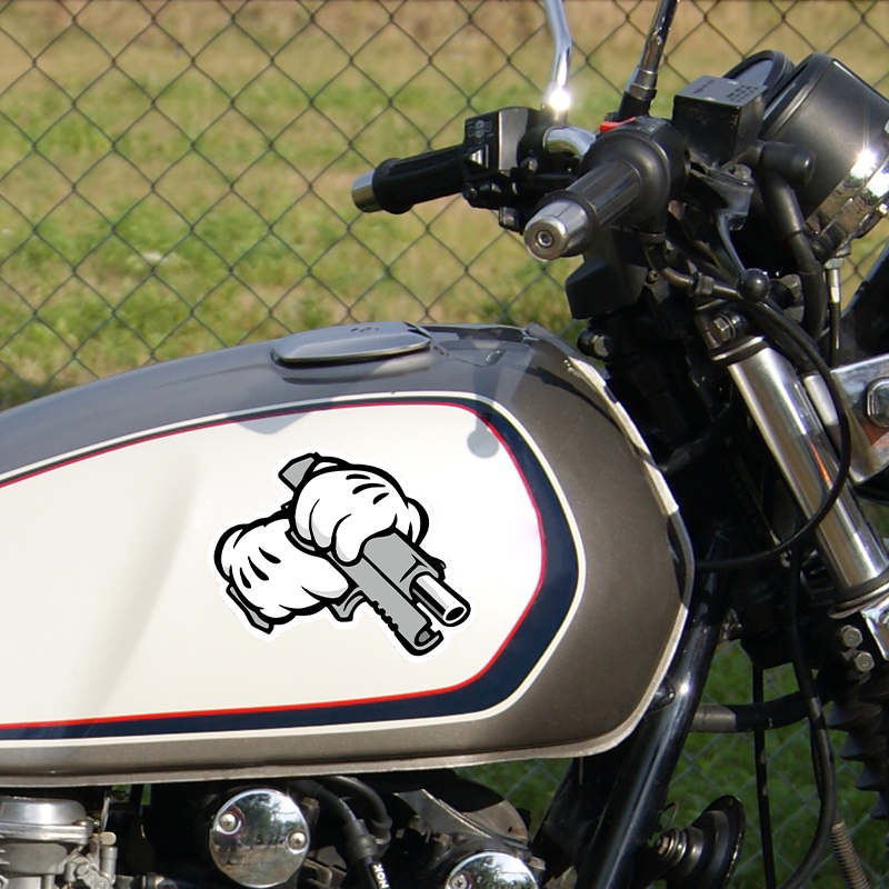 Buy Handlebar Gun And Stick-It - đánh giá và giá Motorcycle Gear Icon